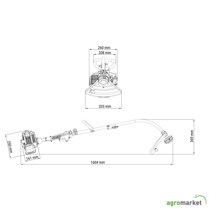 Motorni trimer Villager BC 26 ES - EURO 2 