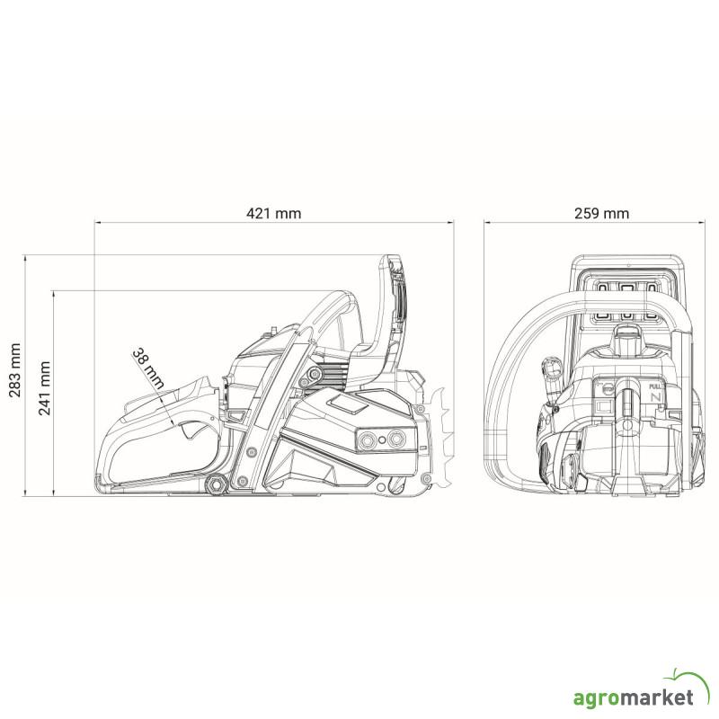 Motorna testera VGS 3920 PE 