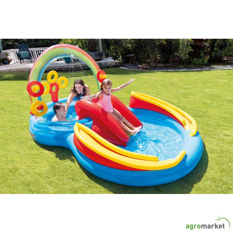 Dečiji bazen 2.97 x 1.93 x 1.35m Rainbow Ring Play Center
