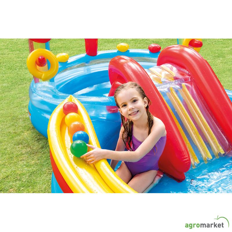 Dečiji bazen 2.97 x 1.93 x 1.35m Rainbow Ring Play Center