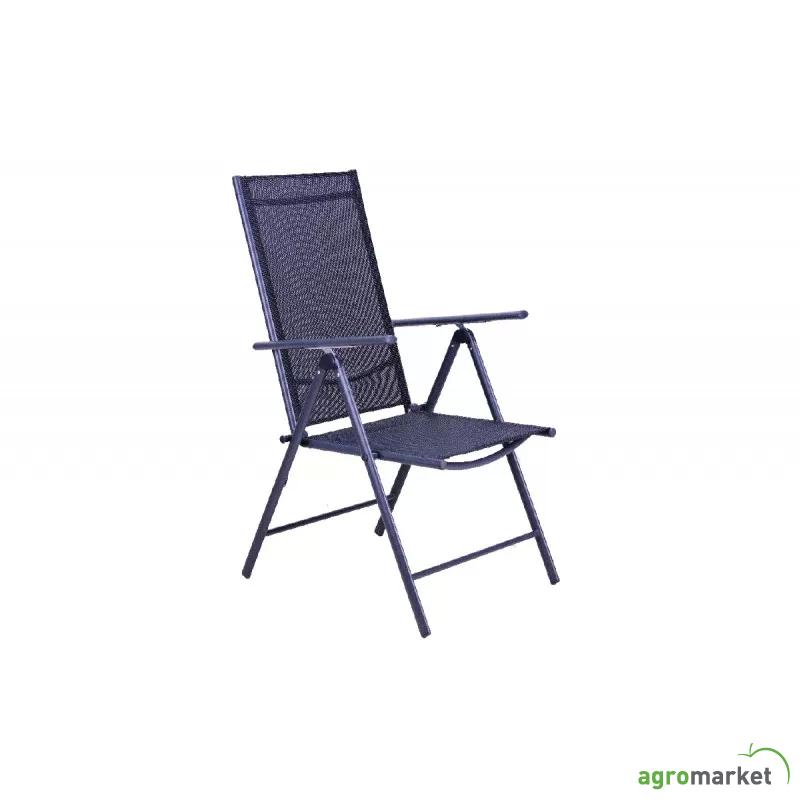 Stolica MATERA 56x64,5xH102cm-crna
