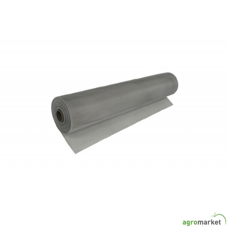 Mreza za komarce 1.00 x 30 m siva fiber