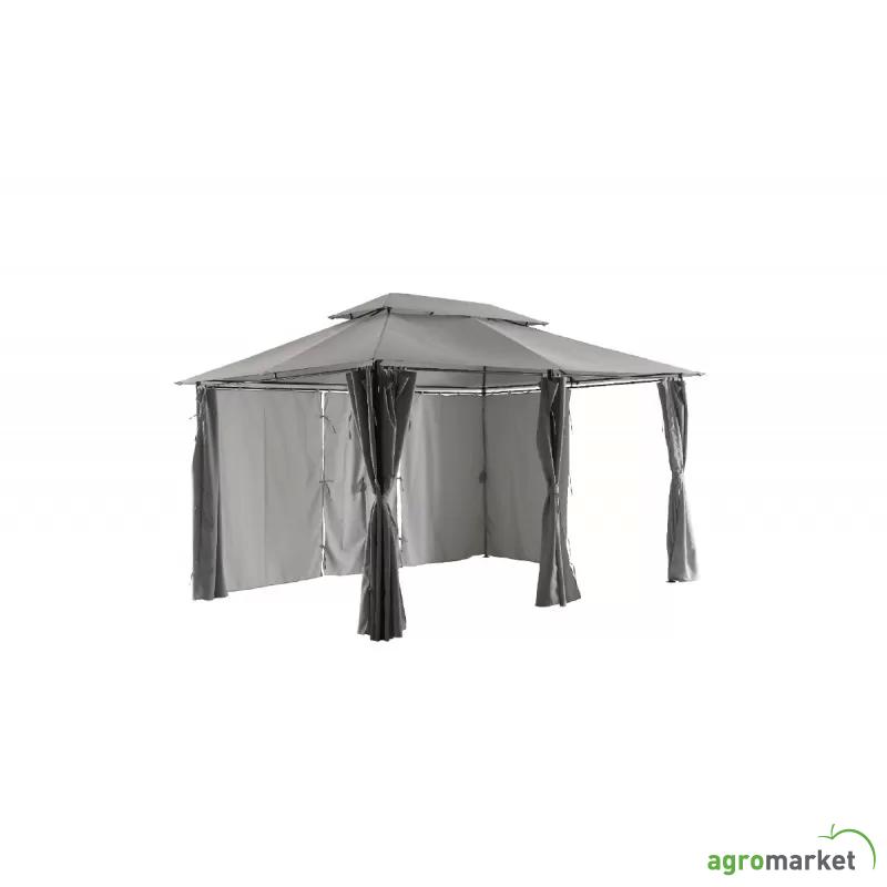 Metalna tenda gazebo BELIZE - siva 