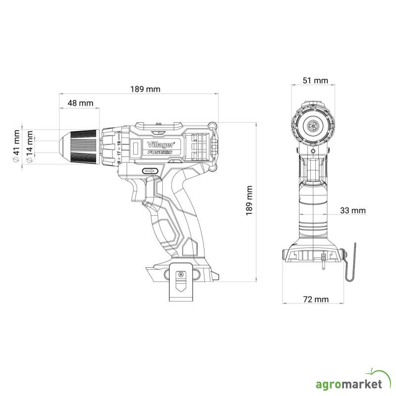 Fuse akumulatorska busilica VLN 3220 
