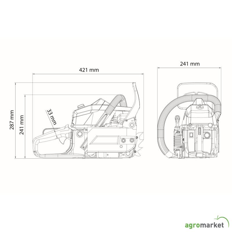 Motorna testera AGM CS 4520 