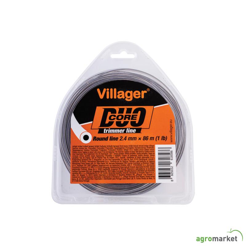 Silk za trimer 2.7mm X 15m - Duo core - Okrugla nit Villager 