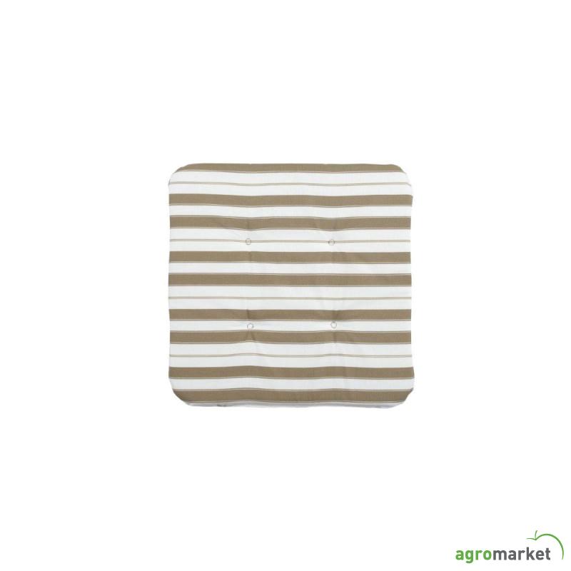 Podmetač za stolicu 38x38x2,5 bež beli