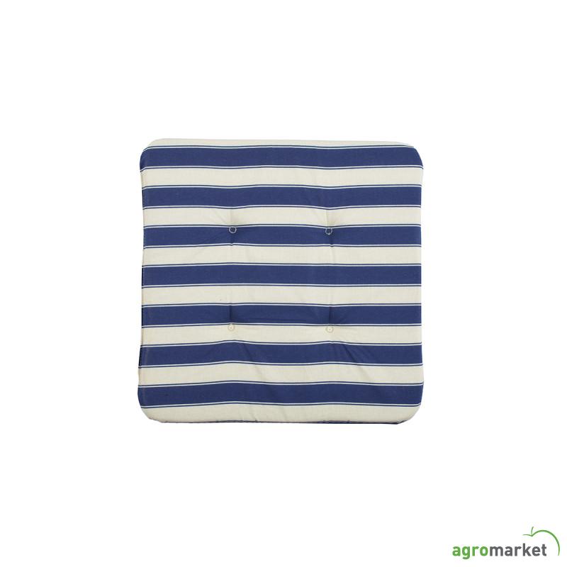 Podmetač za stolicu 38x38x2,5 plavo bež 