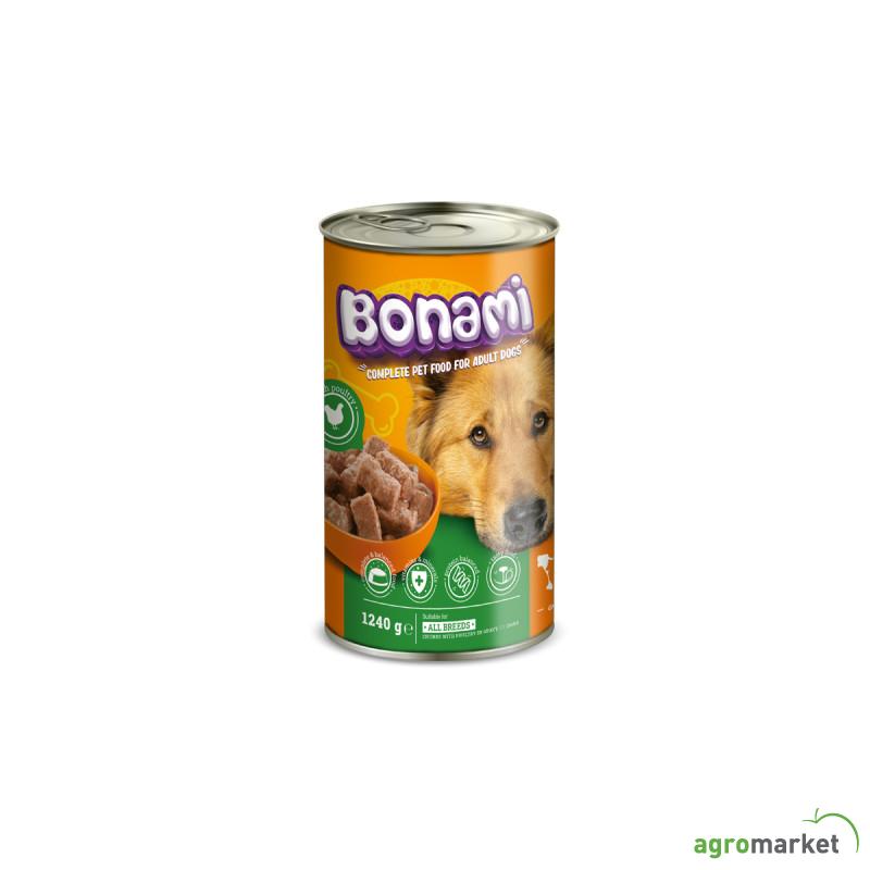 Bonami konzerva za pse 1240g Perutnina (161407)