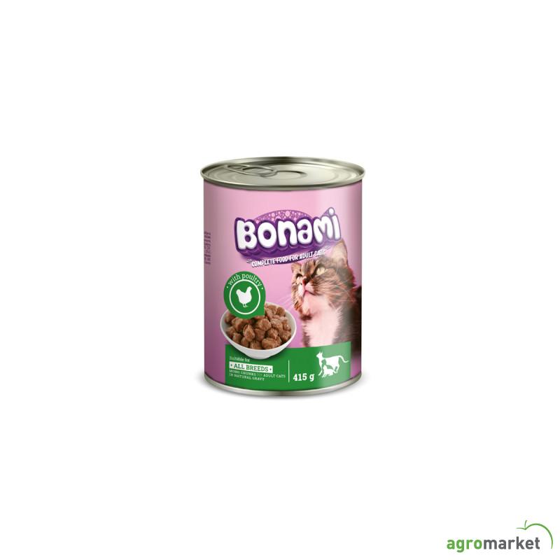 Bonami konzerva za mačke 415g Perutnina (161413)