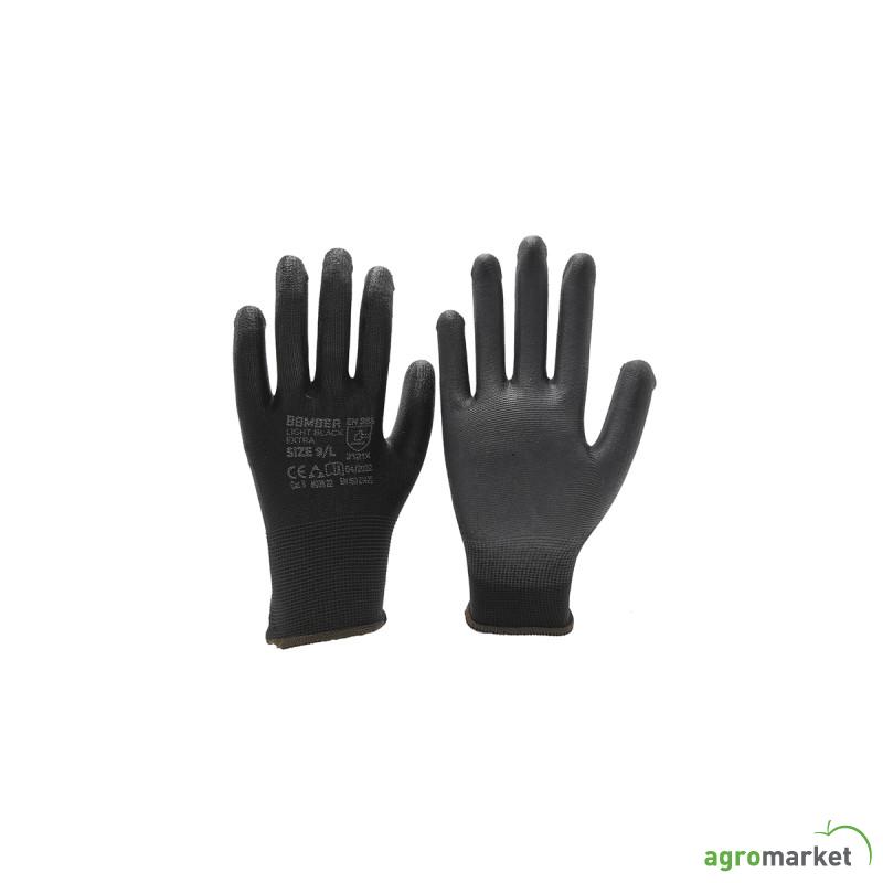 Rukavice Bomber Light Black 8 extra 