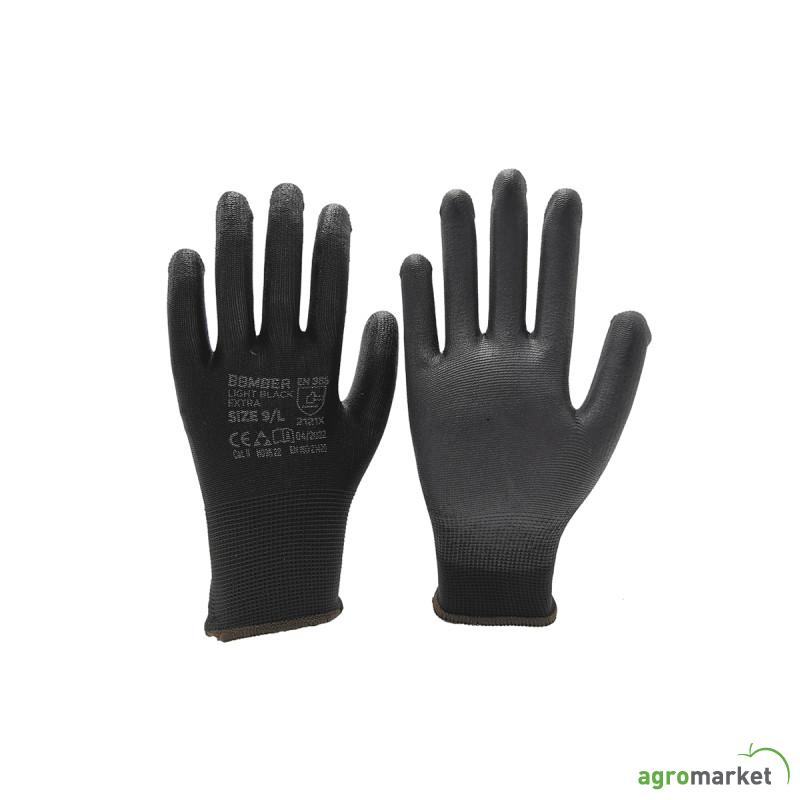Rukavice Bomber Light Black 10 extra 