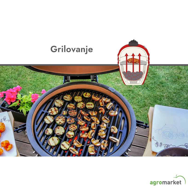 Kamado roštilj 45,7 cm 