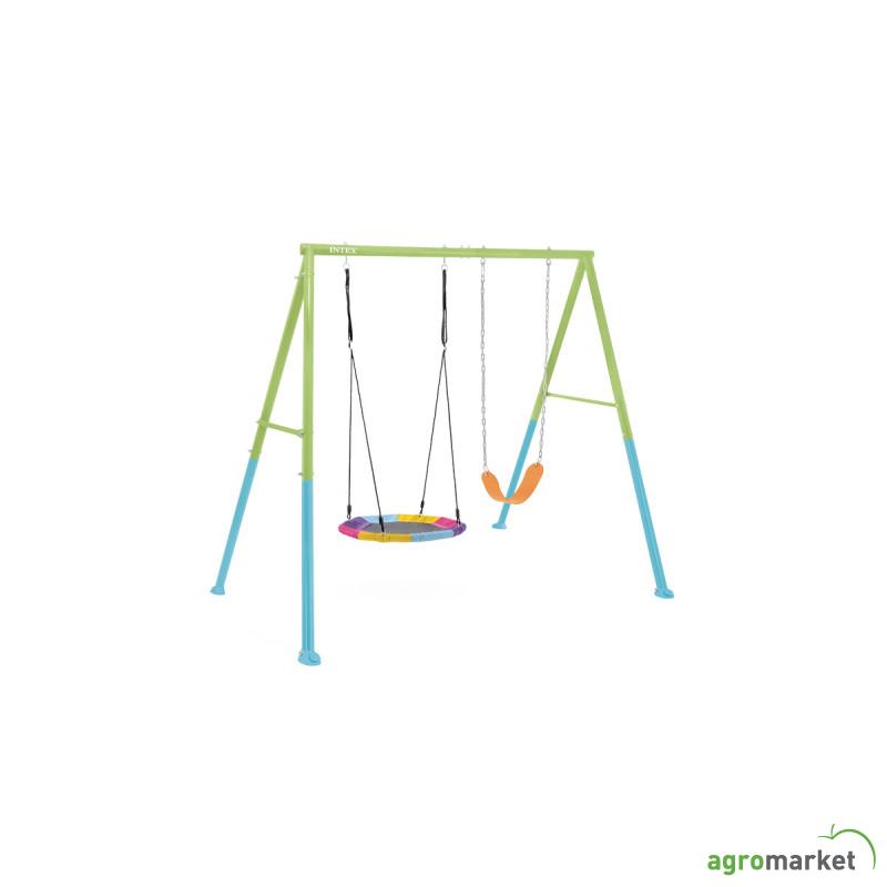 Dečija metalna ljuljaška dva sedišta 