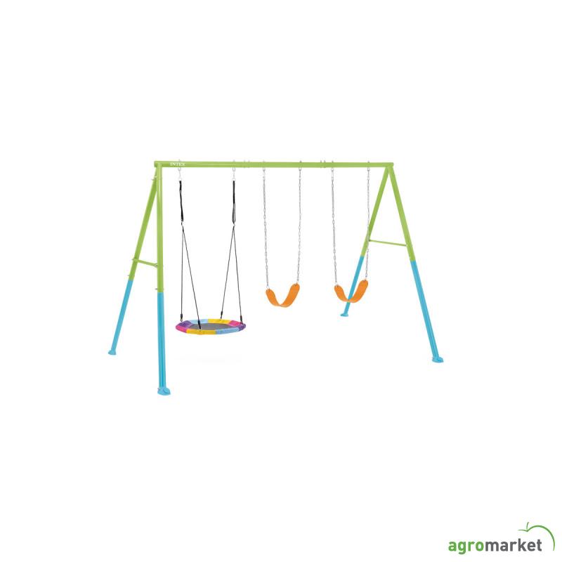 Dečija metalna ljuljaška trodelni set 