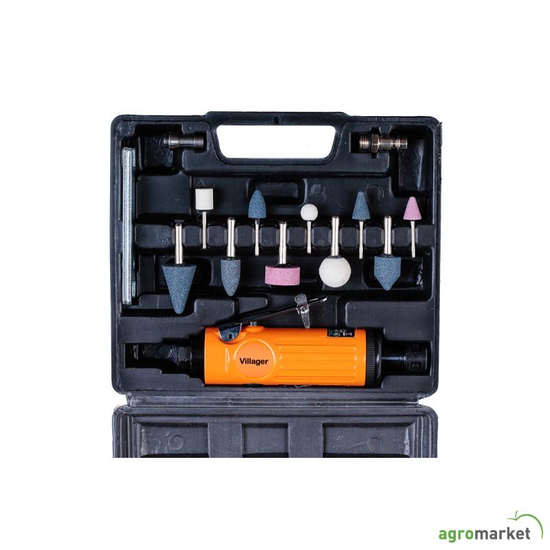 Pneumatski brusač sa kompletom alata Villager VAT VDG 220 