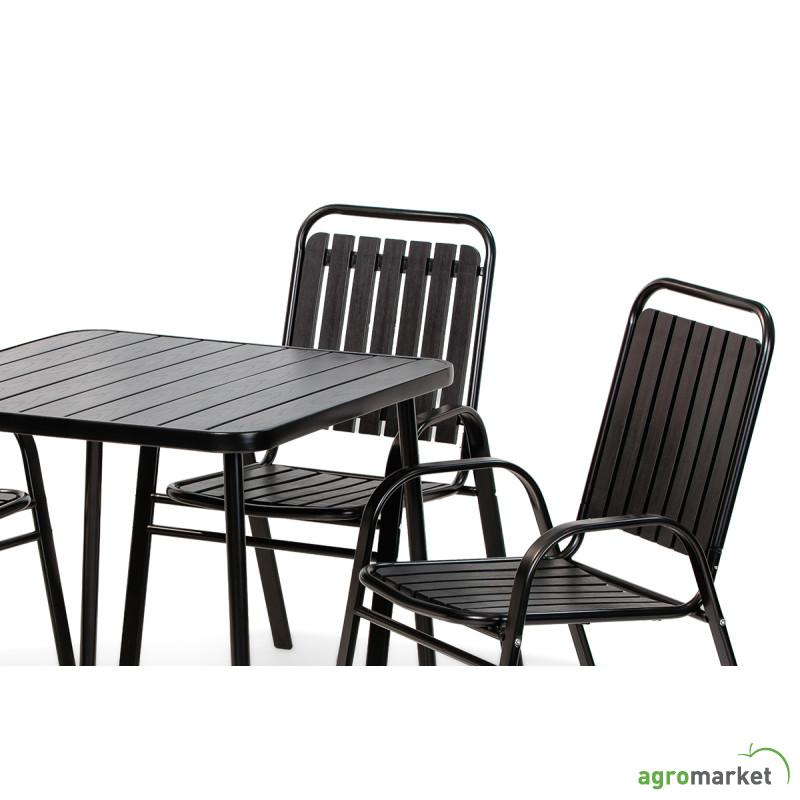 Baštenski set Aruba sa 4 stolice (A+B) 