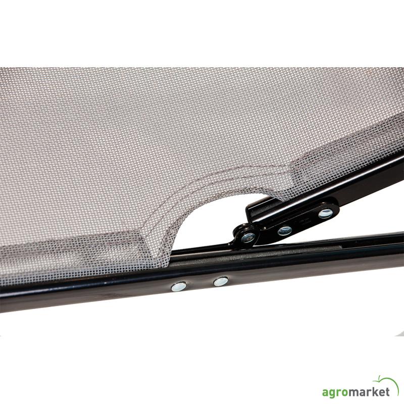 Sklopiva ležaljka crna Marli 